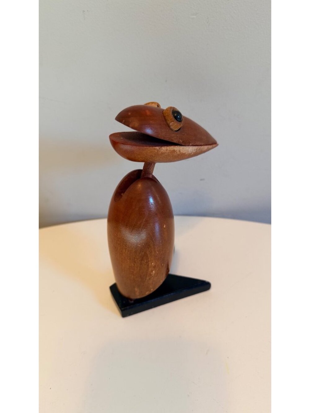 Vintage Wooden Dodo Bird Letter Holder by Counterpoint Mid Century Modern Office - Picture 8 of 16